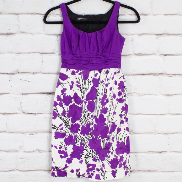 Jones New York Dresses & Skirts - Jones New York Purple Floral Dress Size 8